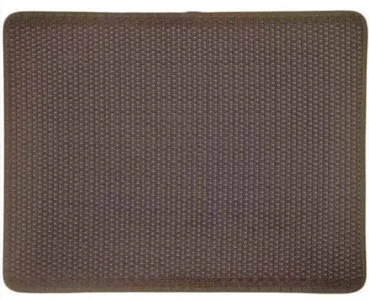 Double Layer Cat Litter Box & Mat