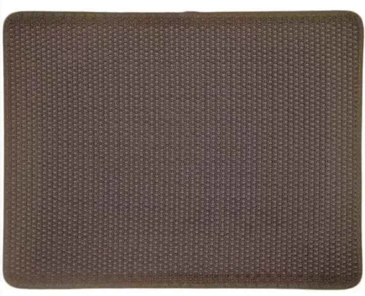 Double Layer Cat Litter Box & Mat