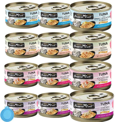 Fussie Cat Gravy Feast Variety Pack - 4 Flavors