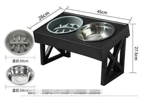 Hi-Rise Slow-Feeder for Dogs