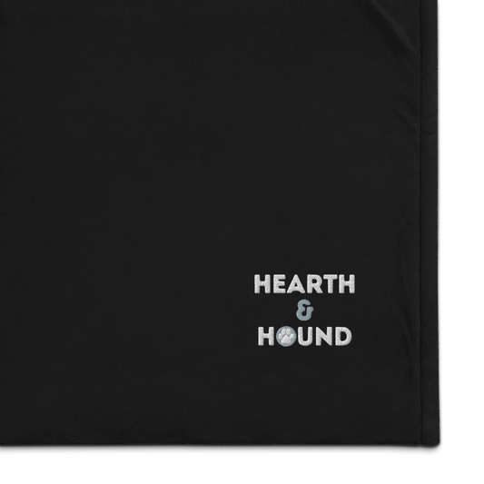 Hearth & Hound Embroidered Premium Sherpa Blanket - Hearth & Hound